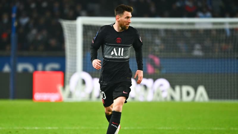 PSG: Messi vit comme
