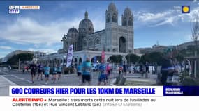 Marseille: 600 coureurs ont pris le départ du 10km ce dimanche