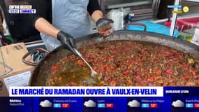 Le marché du ramadan ouvre à Vaulx-en-Velin