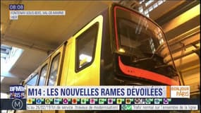 Découvrez les rames nouvelle génération de la ligne 14