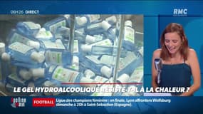 Le gel hydroalcoolique résiste-t-il à la chaleur? "Allô Marie"