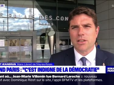 Grand Paris: "C'est indigne de la démocratie", s'insurge Vincent Jeanbrun, candidat à la présidence battu