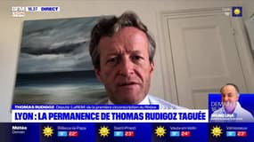 Lyon : la permanence de Thomas Rudigoz taguée