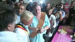 Gérard Depardieu fait sa petite cuisine en Russie