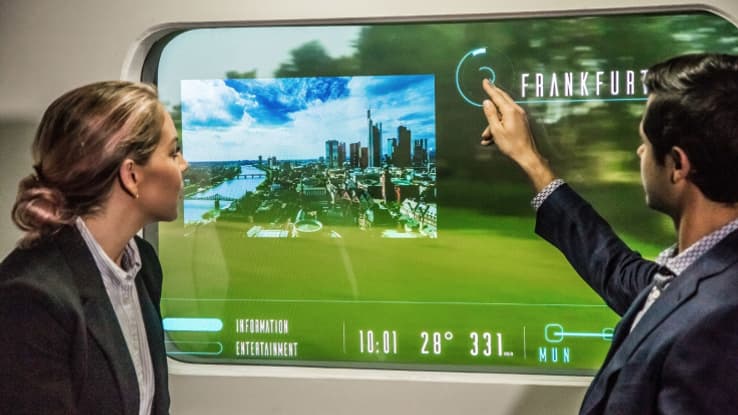 Le projet de train de Hyperloop Transportation Technologies