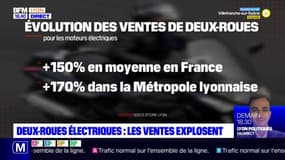 Lyon: les ventes de deux-roues électriques explosent dans la métropole