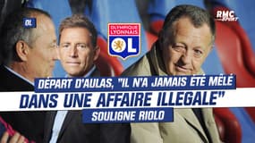 OL : Départ d'Aulas, "il n'a jamais été mêlé dans une affaire illégale" souligne Riolo
