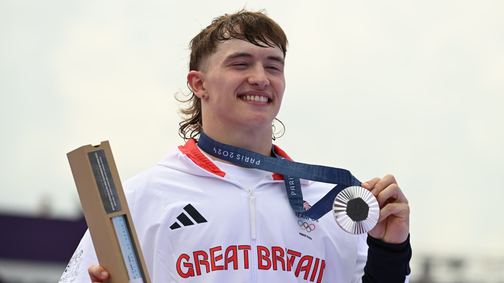 Kieran Reilly le 31 juillet 2024 aux Jeux olympiques