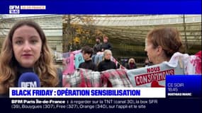 Paris: des associations dénoncent l'opération "Black Friday"