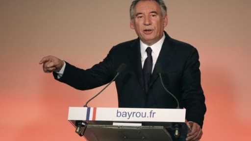 Le centriste François Bayrou à Paris, le 22 février 2017