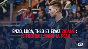 Enzo, Luca, Theo et Elyaz Zidane : génération footballeurs