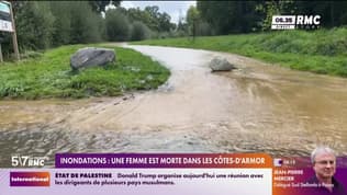 Inondations : une femme est décédée en Bretagne