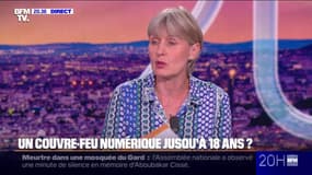 Interdire les réseaux sociaux aux moins de 15 ans: "Il faudrait faire la même chose que pour les jeux d'argent, ça marche très bien", affirme Sylvie Dieu-Osika, pédopsychiatre 