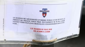 Un message de prévention de la préfecture de Police de Paris