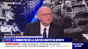 Création d'un parquet national contre le crime organisé: "Nous devrons en débattre avec les parlementaires", déclare Didier Migaud