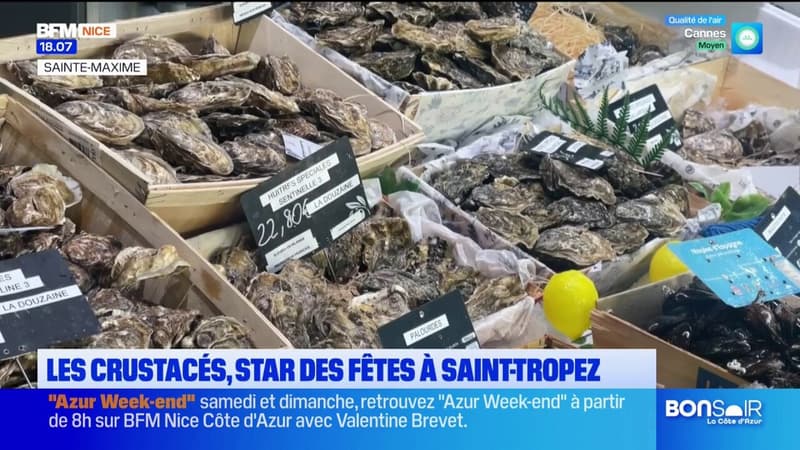 Saint-Tropez: coquillages et crustacés stars des fêtes