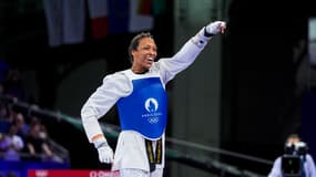 Althéa Laurin, médaille d'or de Taekwondo aux JO de Paris le 10 août 2024
