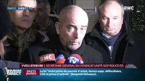 Revalorisation des salaires des policiers: "Nous avons obtenu ce que nous sommes venus chercher" explique un syndicaliste