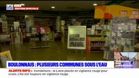 Pas-de-Calais: une pharmacie de Saint-Étienne-au-Mont inondée