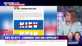 Kiev ou Kyiv, pourquoi le nom de la capitale ukrainienne s'écrit de deux façons ? BFMTV vous répond