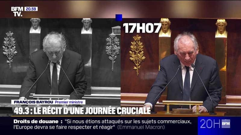 49.3 sur le budget: le récit d'une journée cruciale à l'Assemblée nationale