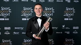 Remco Evenepoel sacré sportif belge de l'année pour la quatrième fois de sa jeune carrière, le 12 janvier 2025