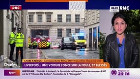 Liverpool : une voiture fonce dans la foule, 27 blessés dont 4 enfants
