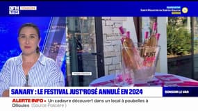Var: l'édition 2024 du festival Just'Rosé à Sanary-sur-Mer annulée