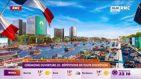 Cérémonie ouverture JO: Répétitions en toute discrétion