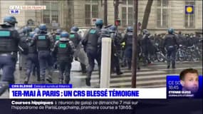 1er-Mai à Paris: un CRS blessé témoigne