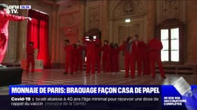 Immersion dans "La Casa de Papel" qui s'installe à la Monnaie de Paris jusqu'à la fin de l'année