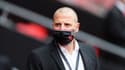 Le directeur sportif du Stade Rennais s'est emporté contre l'arbitre à la mi-temps