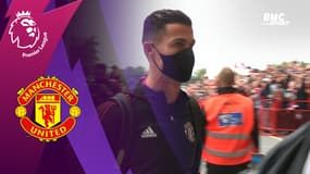Manchester United – Newcastle : L’arrivée du bus mancunien, Ronaldo (déjà) très acclamé
