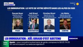 Loi immigration: le député des Hautes-Alpes Joël Giraud s'est abstenu 