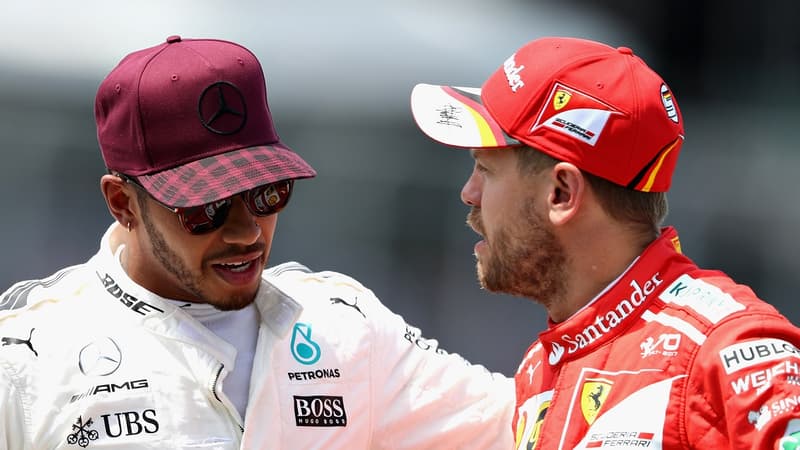 Hamilton et Vettel
