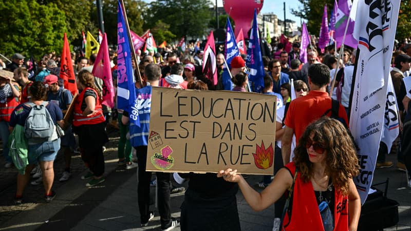 Mobilisation du 2 octobre: environ 10% de grévistes attendus dans les écoles