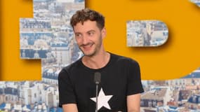 Le metteur en scène Thomas Jolly sur le plateau de BFMTV, le 12 août 2024.