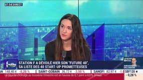 Station F a dévoilé hier son "Future 40", sa liste des 40 startups prometteuses, Roxanne Varza - 14/11