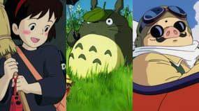 Kiki, Totoro et Porco Rosso de Hayao Miyazaki