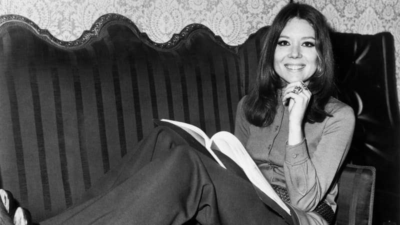 L'actrice britannique Diana Rigg en 1970