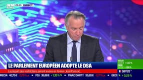 Le parlement européen adopte le DSA: 