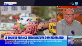 Seine-Maritime: un élu normand a construit deux maquettes du Tour de France