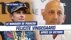 Tour de France (E11) : Matxin félicite le vainqueur Vingegaard qui a "parfaitement récupéré 30 secondes" au général
