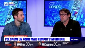 Kop Gones: l'OL sauve un point à Strasbourg, mais remplit son infirmerie