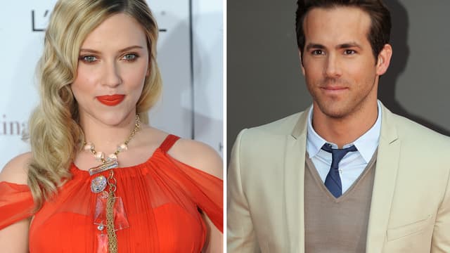 Scarlett Johansson et Ryan Reynolds en 2008