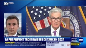 La Fed prévoit 3 baisses de taux cette année