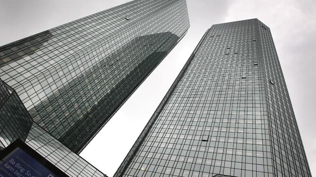 Le siège de Deutsche Bank à Francfort.