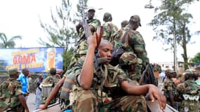 Rebelles dans Goma, dans l'est de la République démocratique du Congo (RDC). Le Conseil de sécurité de l'Onu a adopté mardi à l'unanimité une résolution proposée par la France, qui condamne la prise de Goma par les rebelles du M23, et envisage de nouvelle