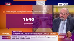 1h40 par semaine en moyenne pour faire les courses