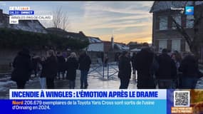 Incendie à Wingles: l'émotion après le drame